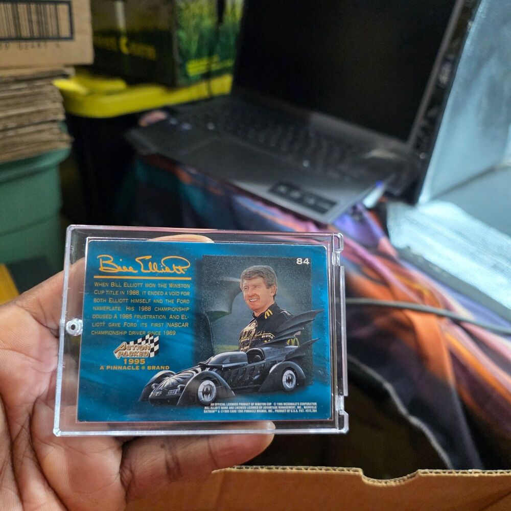 Bill Elliott Racing Trading Card - Picture 3 of 3